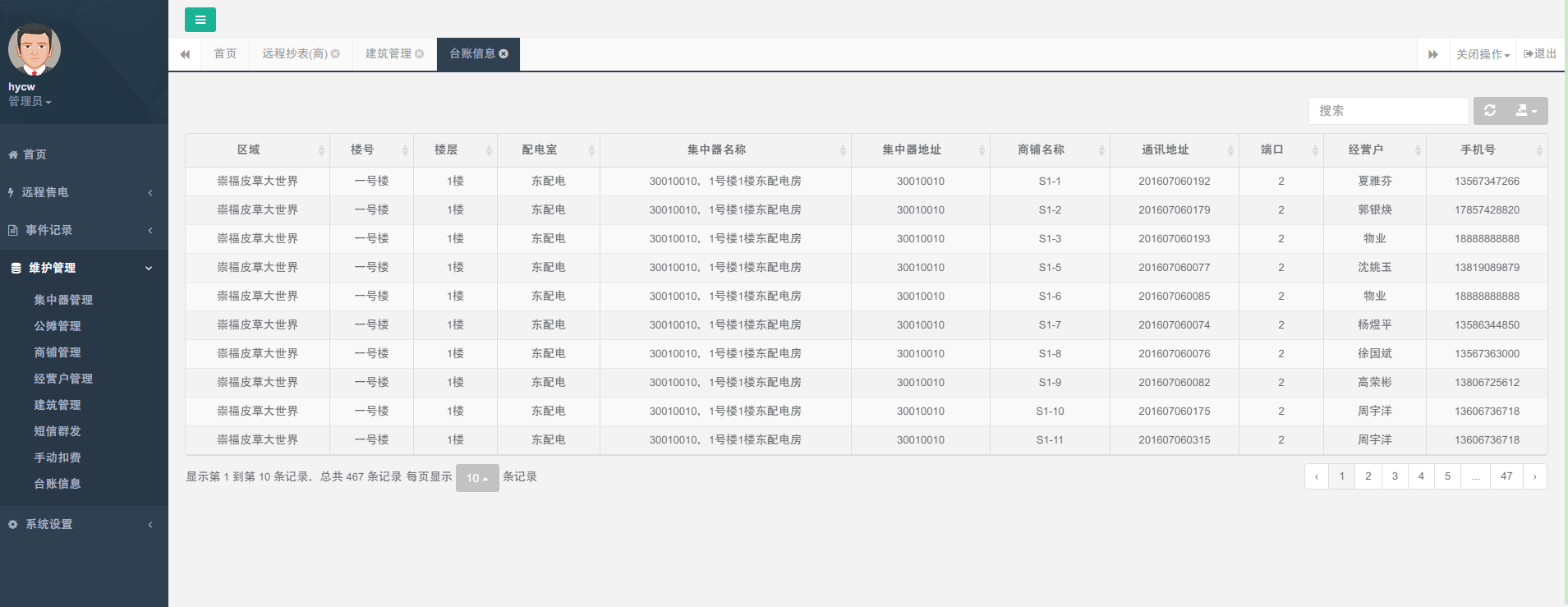 國內用電管理系統