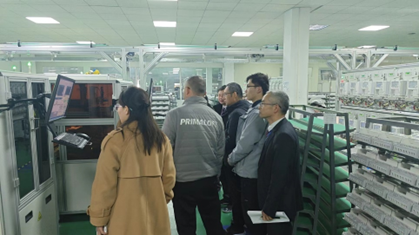 240302 河南電力局領(lǐng)導(dǎo)參觀生產(chǎn)車間新聞稿圖2